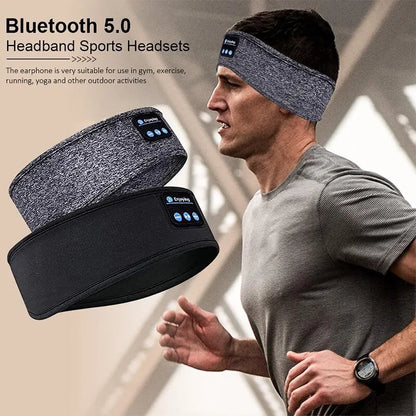 SleepSound Wireless Band – Wireless Headphones, Built-In Speakers, Comfortable Fabric, 10-Hour Battery Life