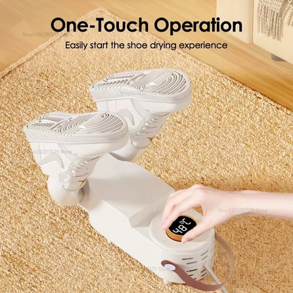 🏆 PureSole™ Electric Shoe & Boot Dryer with UV Deodorizer
