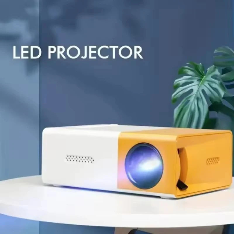 PixelBeam Pro™ – 1080P Full HD Support, Portable LED Projector, 4K Video Playback, Multiple Connectivity Options