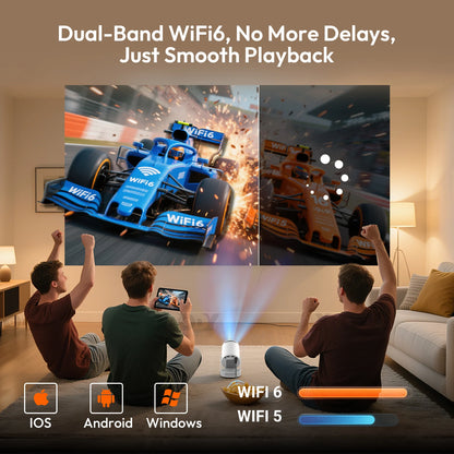 AirBeam P300™ - 4K 8K Video Decoding, 720P HD, Android 11, Wi-Fi, BT 5.1