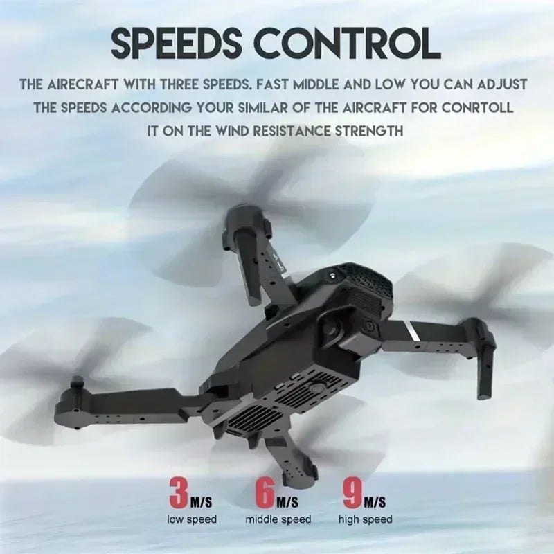 AeroSnap E88 4K - WIFI FPV, HD 4K Camera, Altitude Hold