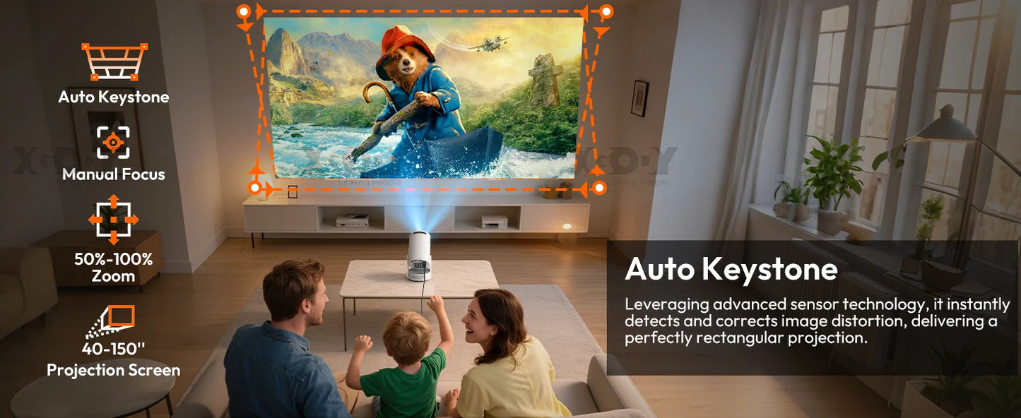 AirBeam P300™ - 4K 8K Video Decoding, 720P HD, Android 11, Wi-Fi, BT 5.1