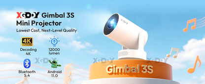 AirBeam P300™ - 4K 8K Video Decoding, 720P HD, Android 11, Wi-Fi, BT 5.1