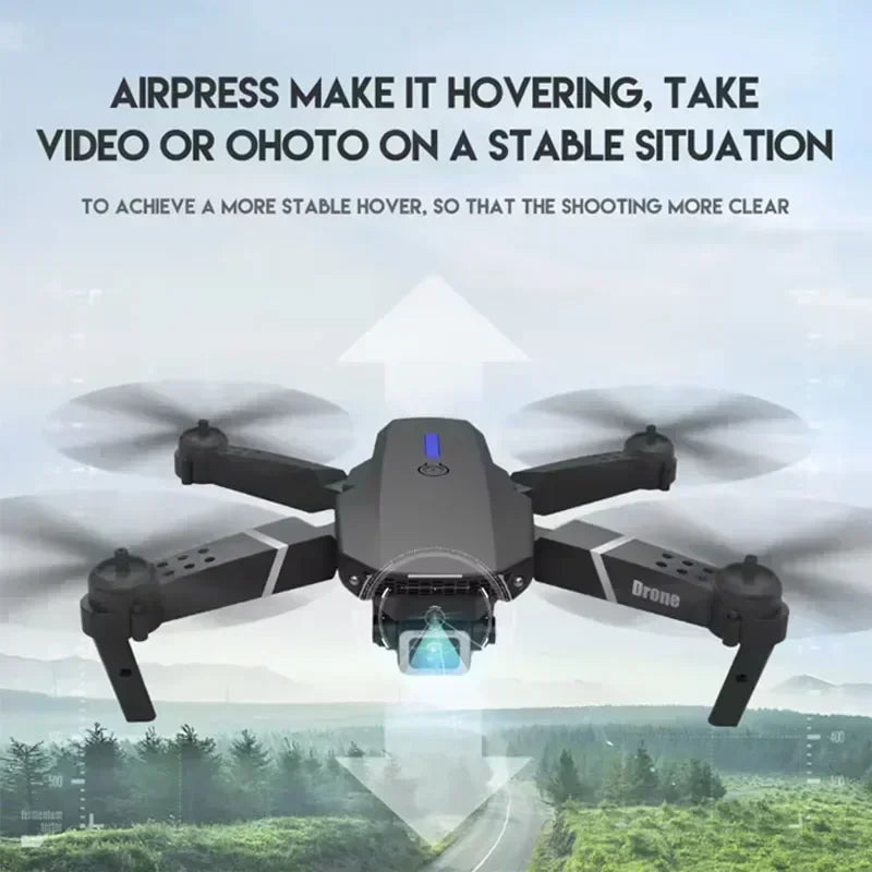 AeroSnap E88 4K - WIFI FPV, HD 4K Camera, Altitude Hold