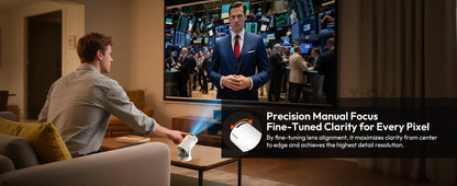 AirBeam P300™ - 4K 8K Video Decoding, 720P HD, Android 11, Wi-Fi, BT 5.1