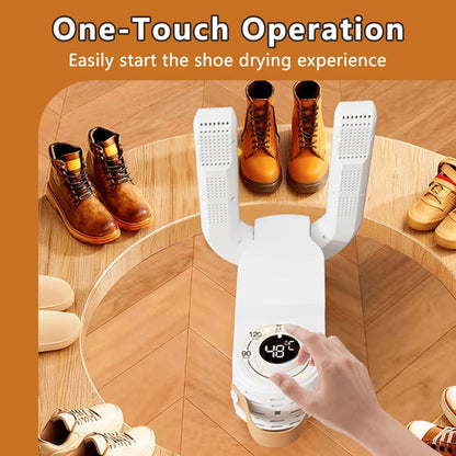 🏆 PureSole™ Electric Shoe & Boot Dryer with UV Deodorizer