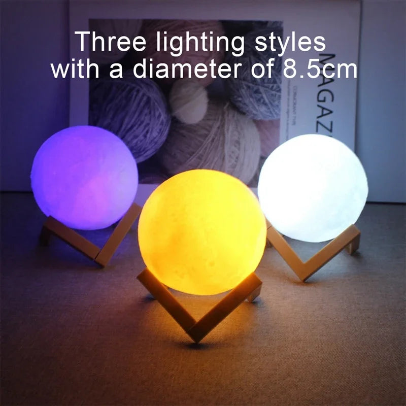 CelestiLamp D5 - LED Night Light with Stand, Perfect for Bedroom Decor and Gifts