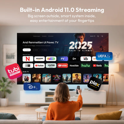 AirBeam P300™ - 4K 8K Video Decoding, 720P HD, Android 11, Wi-Fi, BT 5.1