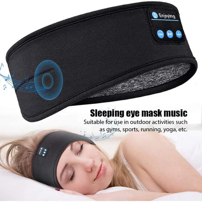 SleepSound Wireless Band – Wireless Headphones, Built-In Speakers, Comfortable Fabric, 10-Hour Battery Life