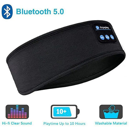 SleepSound Wireless Band – Wireless Headphones, Built-In Speakers, Comfortable Fabric, 10-Hour Battery Life