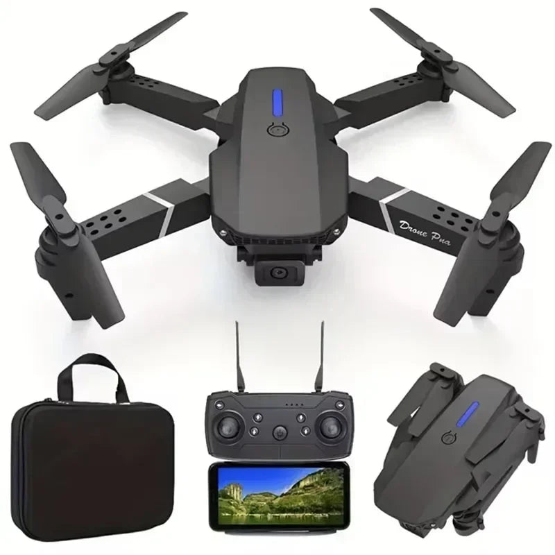 AeroSnap E88 4K - WIFI FPV, HD 4K Camera, Altitude Hold